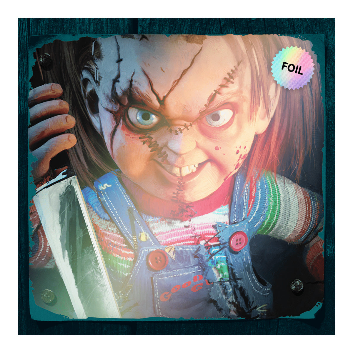 Magic Secret Lair Camp Totally Safe Drop Chucky Foil Edition