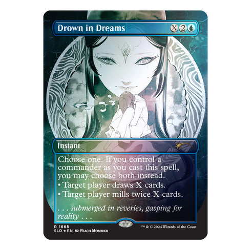 マジック：ザ・ギャザリング MTG Secret Lair Peach Momoko Foil Secret Lair Peach Momoko Foil 桃桃子 MTG Featuring: Peach