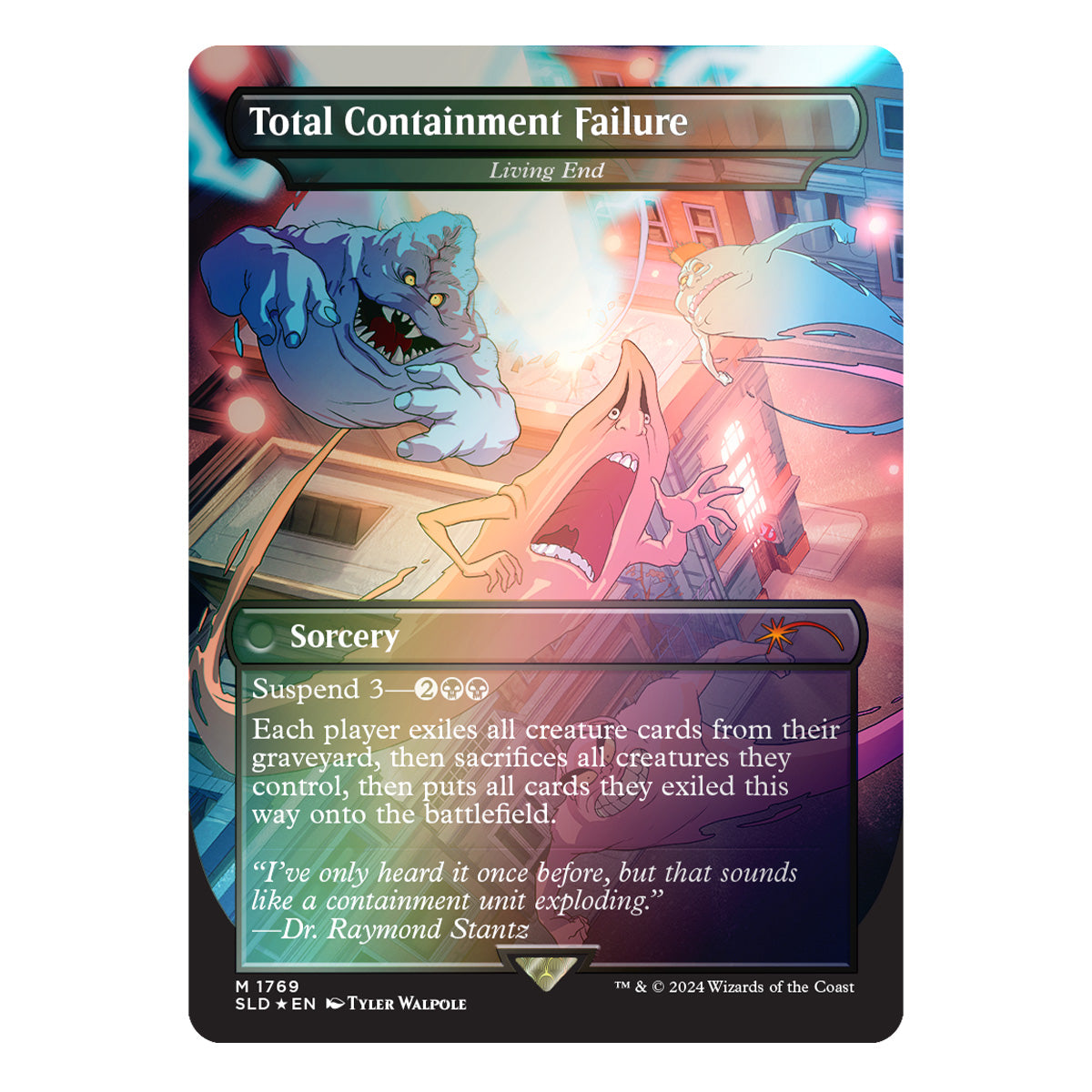 Magic Secret Lair Camp Totally Safe Drop Ghostbusters: The Real Ghostbusters Foil Edition