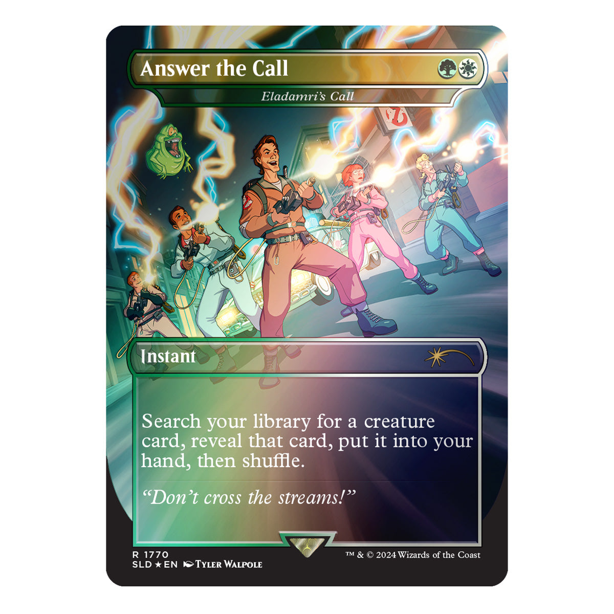 Magic Secret Lair Camp Totally Safe Drop Ghostbusters: The Real Ghostbusters Foil Edition