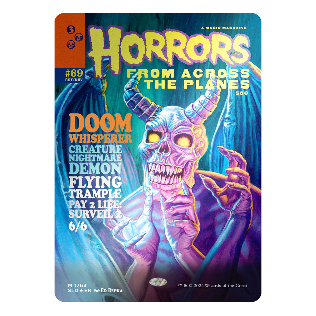 Magic Secret Lair Camp Totally Safe Drop Monstrous Magazines Foil Edition