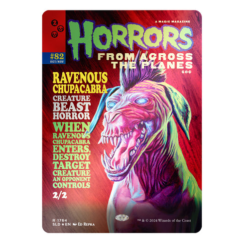 Magic Secret Lair Camp Totally Safe Drop Monstrous Magazines