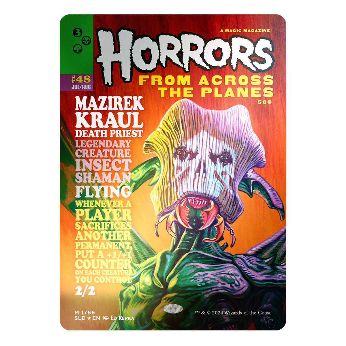Magic Secret Lair Camp Totally Safe Drop Monstrous Magazines Foil Edition