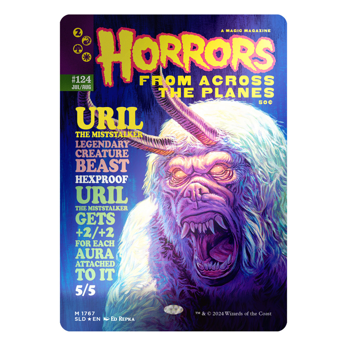 Magic Secret Lair Camp Totally Safe Drop Monstrous Magazines Foil Edition