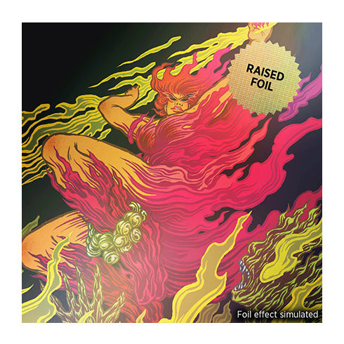 Magic Secret Lair EVERYTHING IS ON FIRE Raised Foil Edition