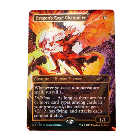Magic Secret Lair EVERYTHING IS ON FIRE Raised Foil Edition