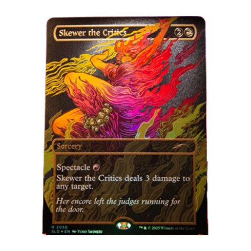 Magic Secret Lair EVERYTHING IS ON FIRE Raised Foil Edition
