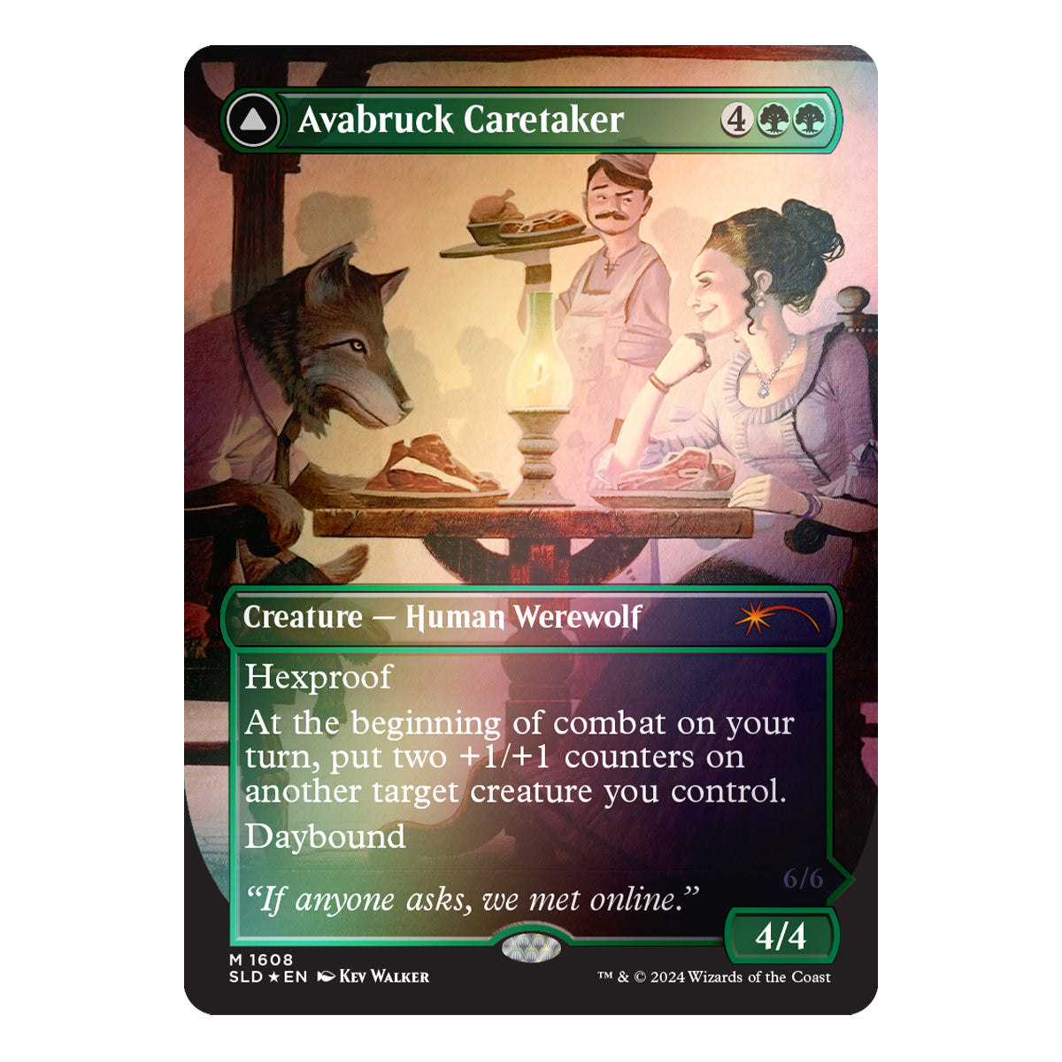 Magic Secret Lair Featuring Not a Wolf Foil Edition