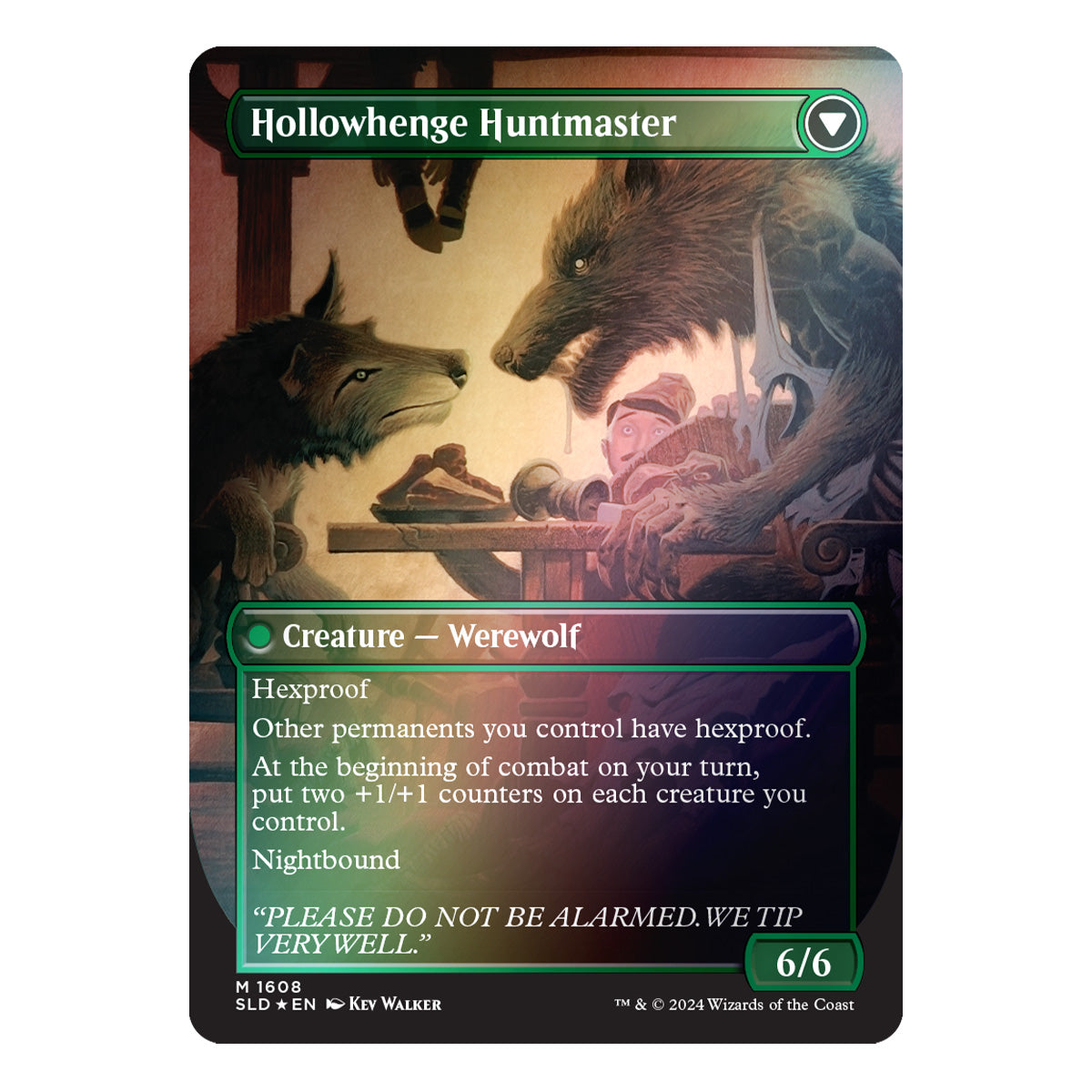 Magic Secret Lair Featuring Not a Wolf Foil Edition