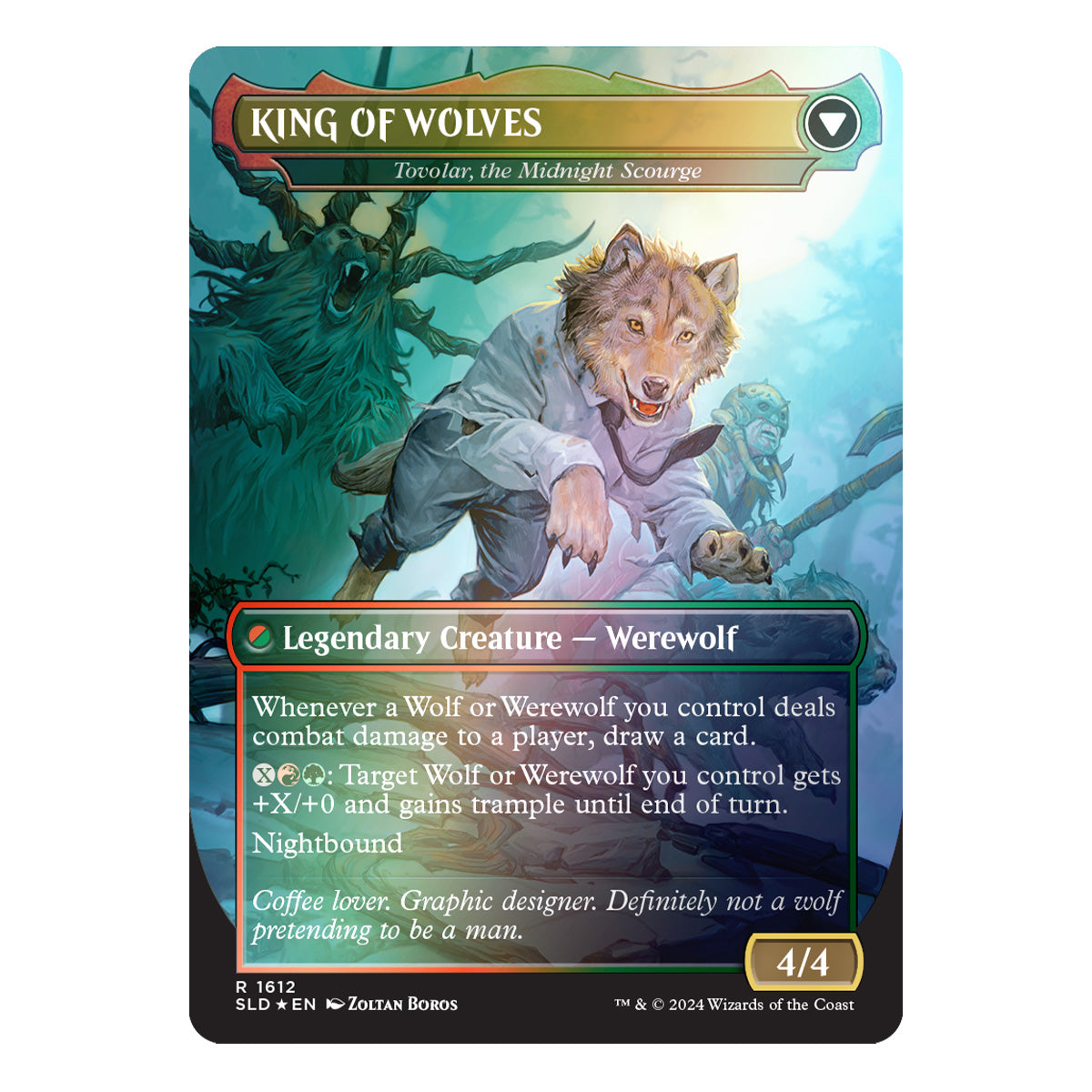 Magic Secret Lair Featuring Not a Wolf Foil Edition