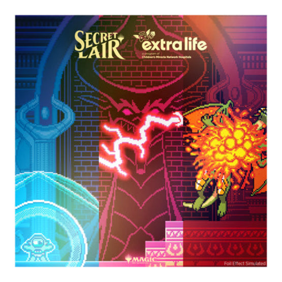 Magic Secret Lair Pixel Perfect Extra Life 2024 Foil Edition