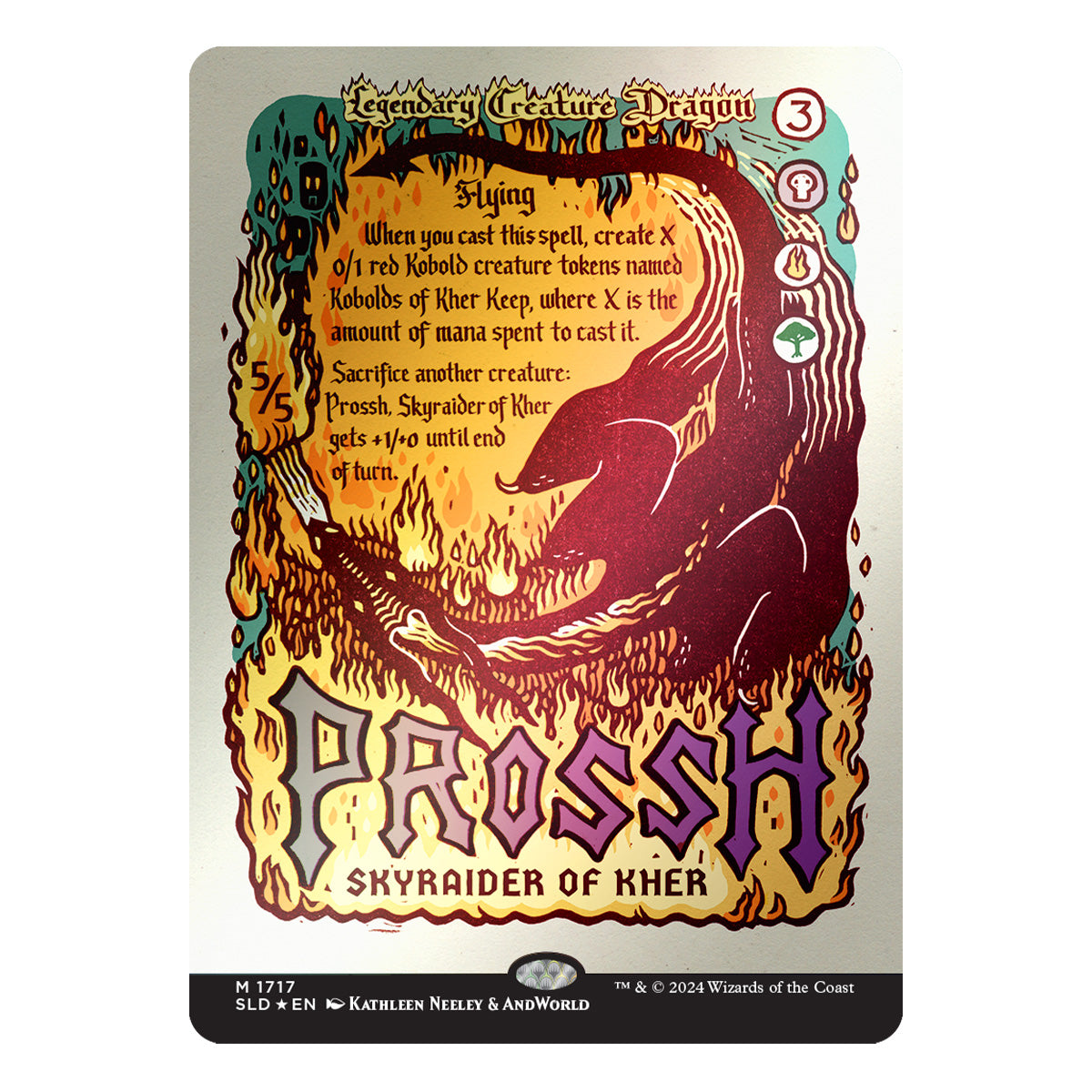 Magic Secret Lair Prints of Darkness Foil Edition