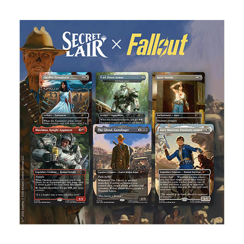 Magic Secret Lair X Fallout Beyond Vault 33 Non Foil Edition