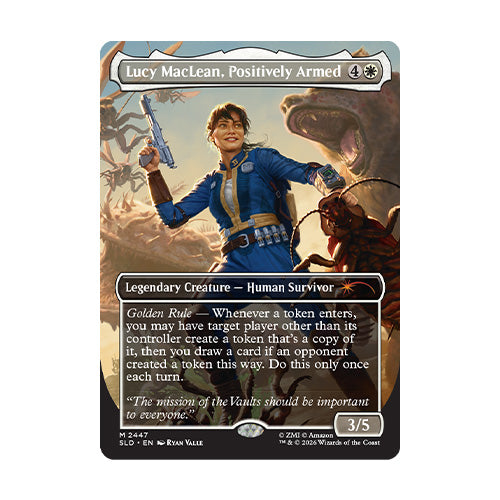 Magic Secret Lair X Fallout Beyond Vault 33 Non Foil Edition