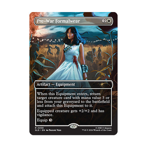Magic Secret Lair X Fallout Beyond Vault 33 Non Foil Edition