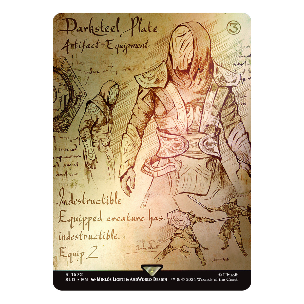 Magic Secret Lair x Assassin’s Creed  Da Vinci’s Designs Foil Edition