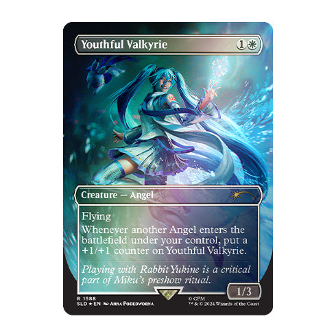 MTG Hatsune Miku: Winter Diva 英語 Foil Secret Lair x Hatsune Miku