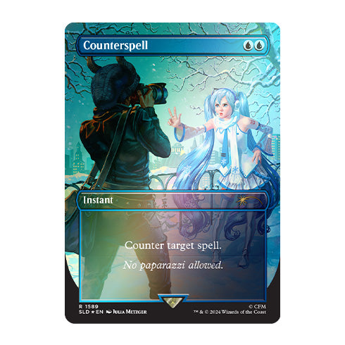 Magic Secret Lair x Hatsune Miku Winter Diva EN Foil Edition Super