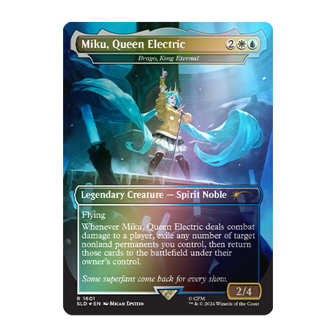 Magic Secret Lair x Hatsune Miku Winter Diva EN Foil Edition Super Winter Drop 2025