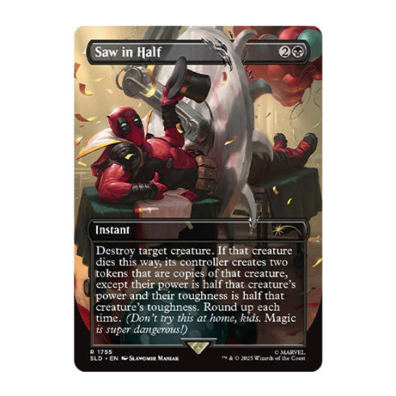 Magic Secret Lair x Marvel's Deadpool NON-Foil Edition