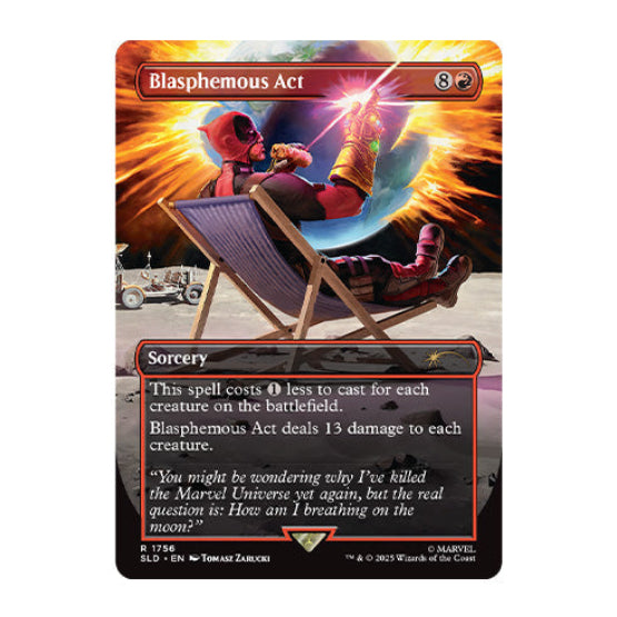 Magic Secret Lair x Marvel's Deadpool NON-Foil Edition