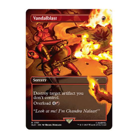 Magic Secret Lair x Marvel's Deadpool NON-Foil Edition