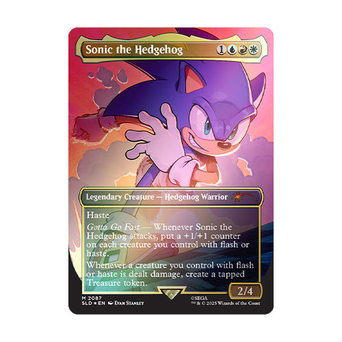 Magic Secret Lair x Sonic: Friends and Foes Foil Edition