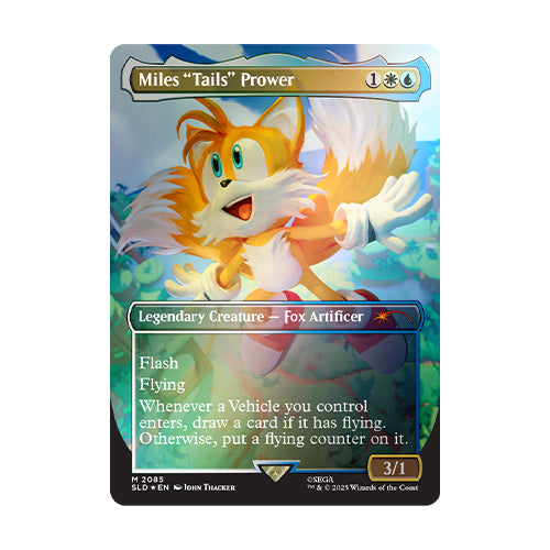 Magic Secret Lair x Sonic: Friends and Foes Foil Edition