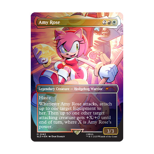 Magic Secret Lair x Sonic: Friends and Foes Foil Edition
