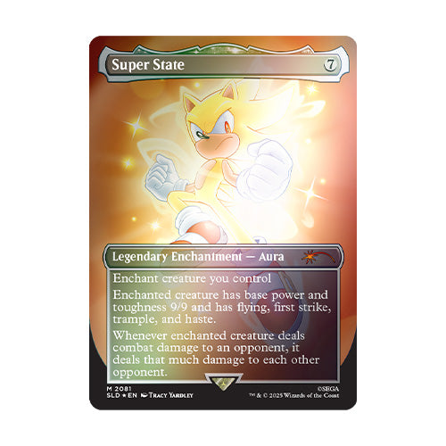 Magic Secret Lair x Sonic: Friends and Foes Foil Edition