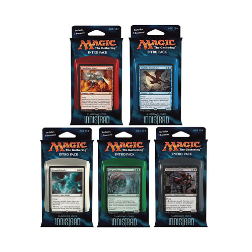 Magic the Gathering Shadows Over Innistrad Intro Packs (Set of 5)