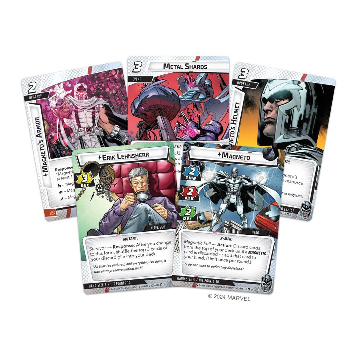 Marvel Champions LCG Magneto Hero Pack