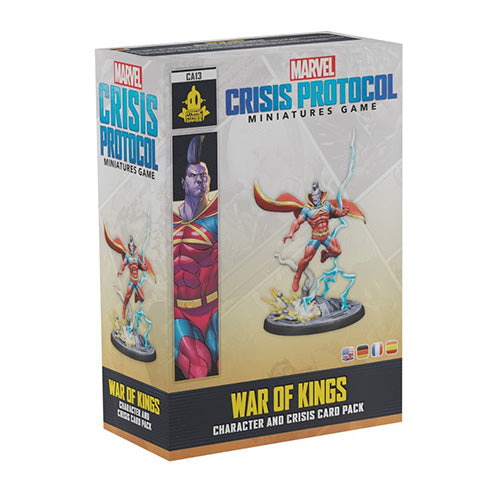 Marvel Crisis Protocol War of Kings Character and Crisis Card Pack