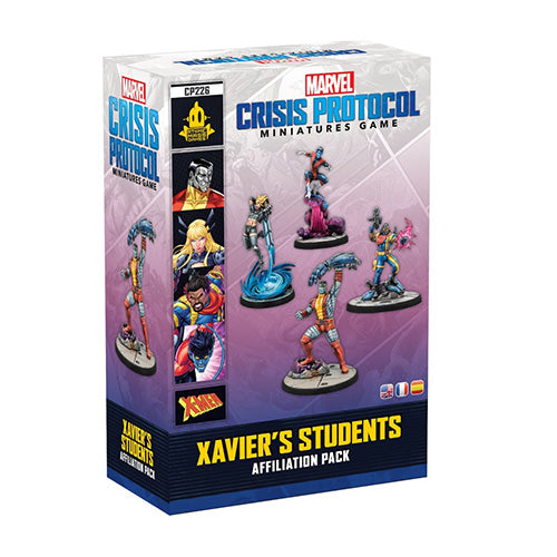 Marvel Crisis Protocol Xavier’s Students Affiliation Pack