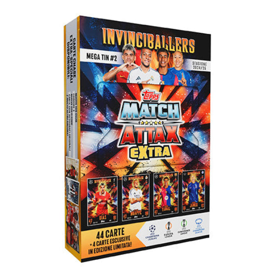 Match Attax EXTRA UEFA Champions League 2024/2025 Edition Mega Tins (Set of 3)