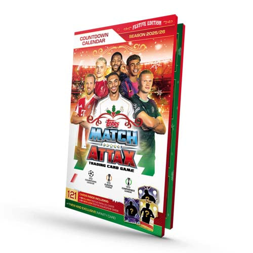 Match Attax UEFA Club Competitions 2025/2026 Edition Countdown Calendar