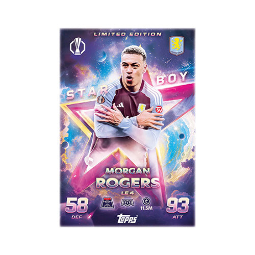 Match Attax UEFA Club Competitions 2025/2026 Edition Eco Hanger Box