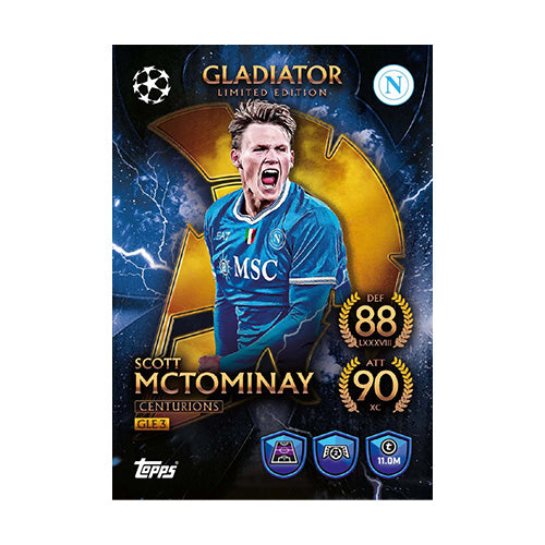 Match Attax UEFA Club Competitions 2025/2026 Edition Mega Tin (Set of 4)
