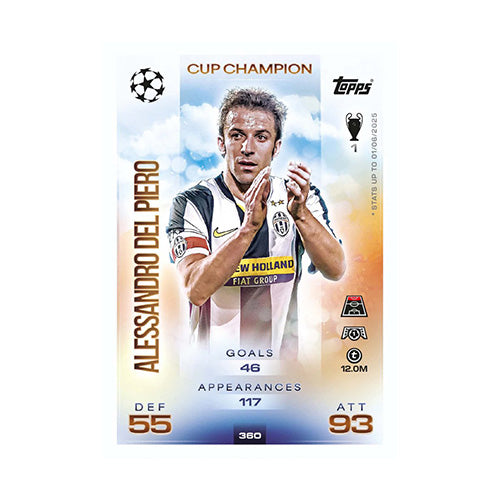 Match Attax UEFA Club Competitions 2025/2026 Edition Mega Tin (Set of 4)