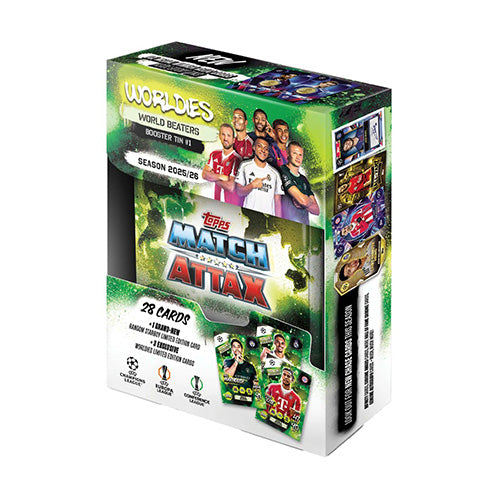Match Attax UEFA Club Competitions 2025/2026 Edition Mini Tin (Set of 4)