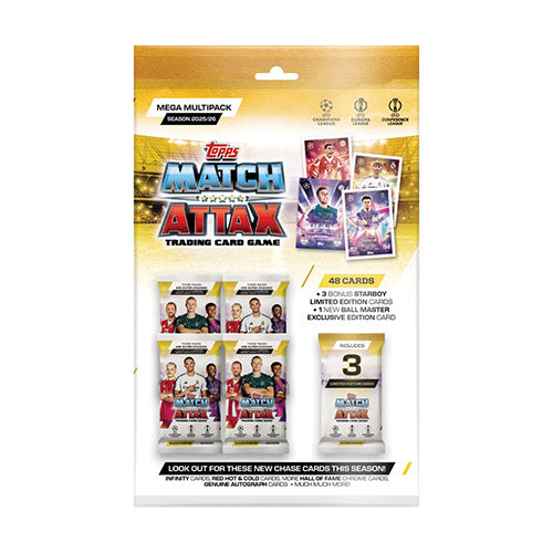 Match Attax UEFA Club Competitions 2025/2026 Edition Multi Pack