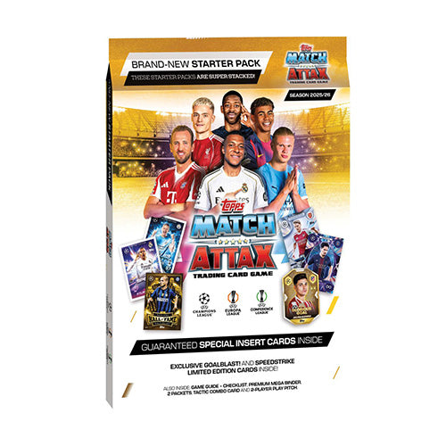 Match Attax UEFA Club Competitions 2025/2026 Edition Starter Pack