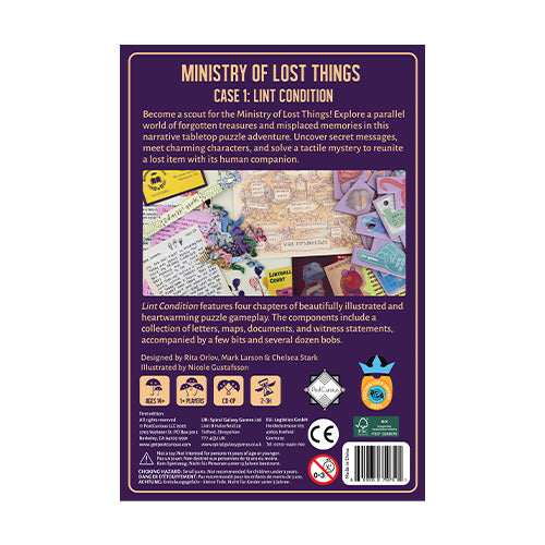 Ministry of Lost Things: Lint Condition
