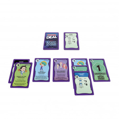 Monopoly Deal K-POP Demon Hunters
