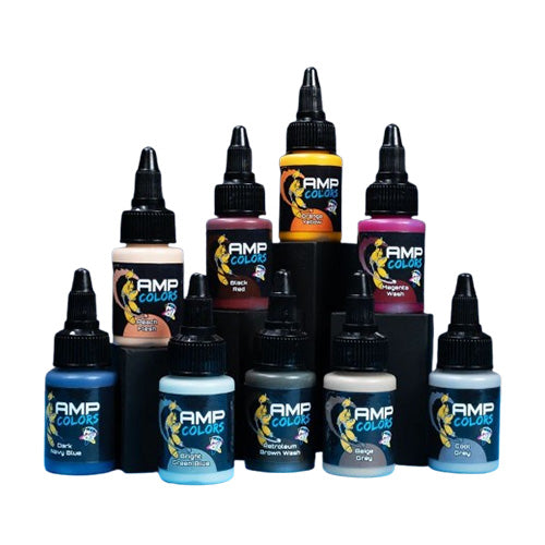 Monument Pro Acryl - Atomic Mass Cosmic Paint Set #1 (9 Colours)