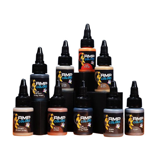 Monument Pro Acryl - Atomic Mass Cosmic Paint Set #2 (9 Colours)
