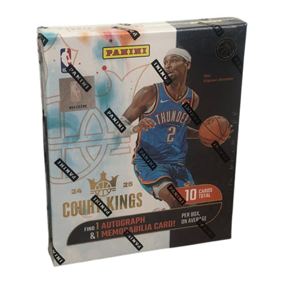 NBA 2024/25 Court Kings Basketball Hobby Trading Cards (Display of 1)