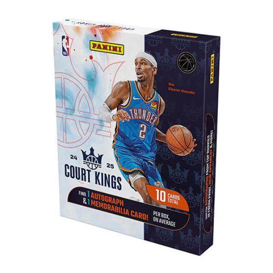NBA 2024/25 Court Kings Basketball Hobby Trading Cards (Display of 1)