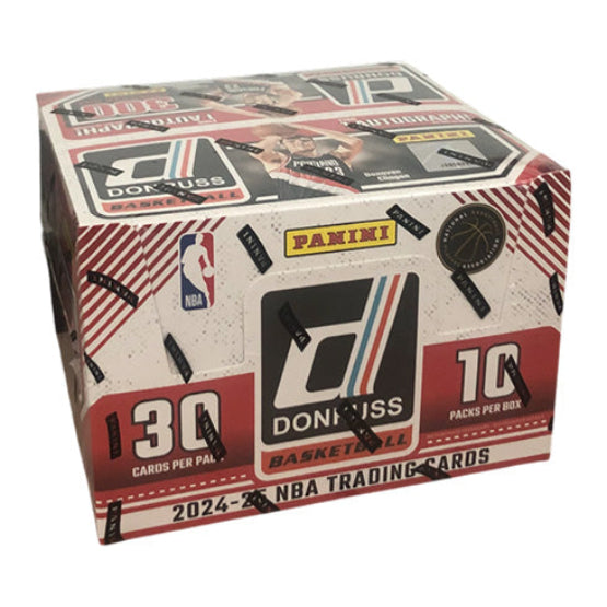 Panini 2024/25 Donruss NBA Basketball Hobby Trading Cards (Display of 10)