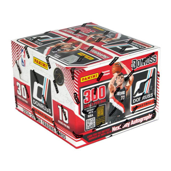 Panini 2024/25 Donruss NBA Basketball Hobby Trading Cards (Display of 10)